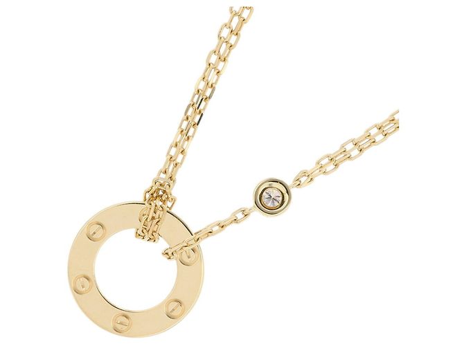 Collana Cartier LOVE Circle D'oro - vista 3