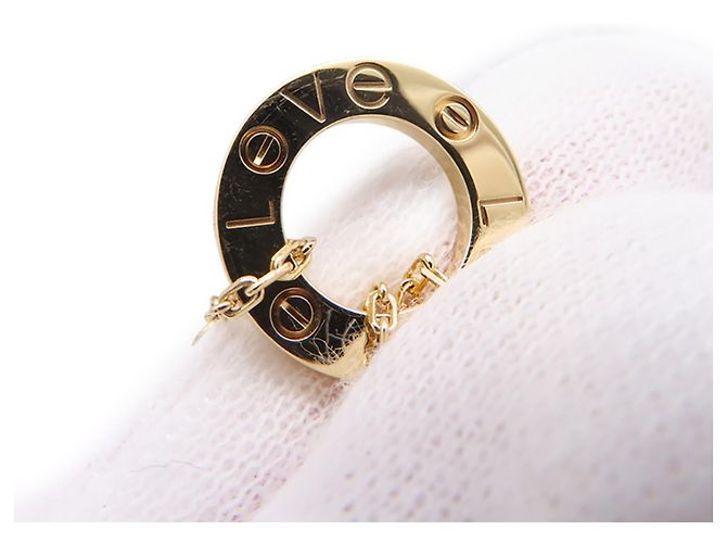 Collana Cartier LOVE Circle D'oro - vista 7