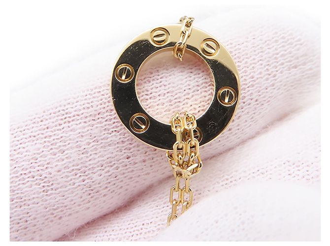 Collana Cartier LOVE Circle D'oro - vista 8