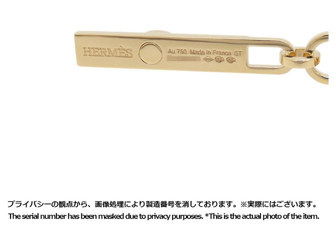 Hermès Collana Lariat Hermes Kelly Chaine D'oro - vista 12