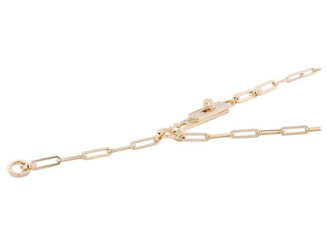 Hermès Collana Lariat Hermes Kelly Chaine D'oro - vista 2