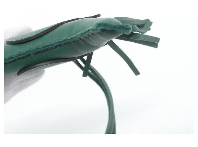 Hermès Hermes Rodeo Pegasus Handbag Charm Verde - vista 4
