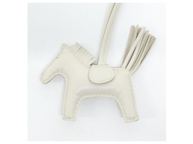 Hermès Hermes Rodeo Accessory Bag Charm PM Blanc - vue 2