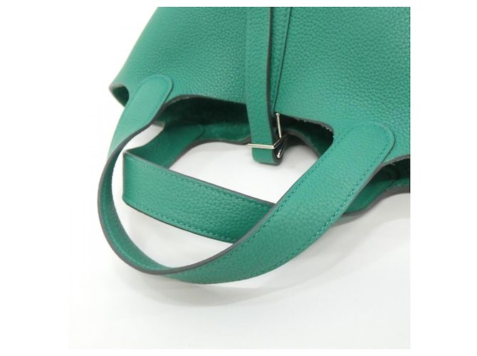 Hermès Hermes Picotin Lock PM Handtasche Grün - Ansicht 6