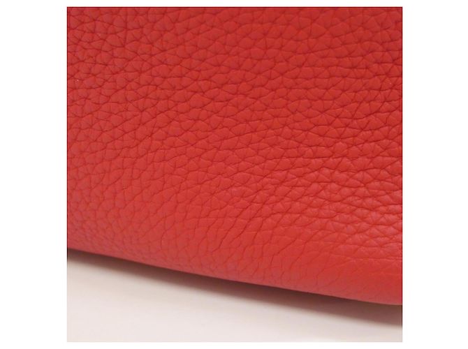 Hermès Borsa Hermes Picotin Lock PM Rosso - vista 4