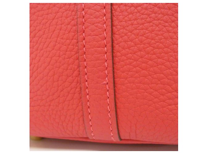 Hermès Borsa Hermes Picotin Lock PM Rosso - vista 5