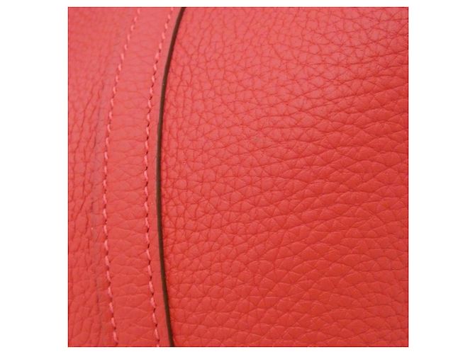 Hermès Borsa Hermes Picotin Lock PM Rosso - vista 6