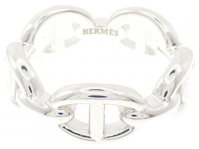 Hermès Chaine d'Ancre Enchainée Silver Ring - Ansicht 2