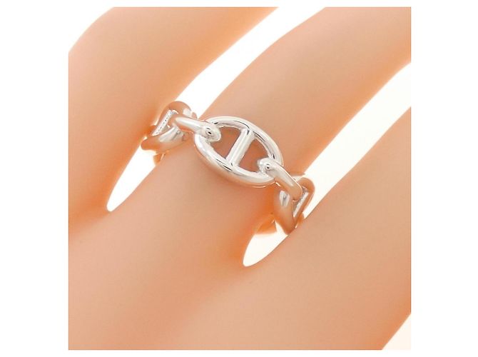 Hermès Chaine d'Ancre Enchainée Silver Ring - Ansicht 4