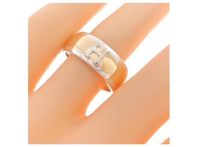 Ring Hermès Anello Hermes Zas in Argento 925 e Oro Giallo 18K - vista 5