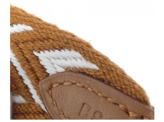 Hermès Hermes Sangle Zigzag Strap Castaño Blanco Dorado - vista 3