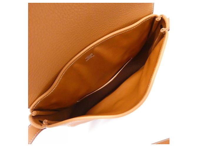 Hermès Hermes Christine Schultertasche Braun - Ansicht 9
