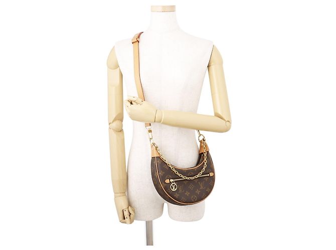Sac à épaule Louis Vuitton Monogram Loop Beige Monogramme - vue 5