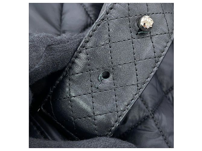 Sac à dos Chanel Matelassé Coco Mark Cocoon Noir - vue 11