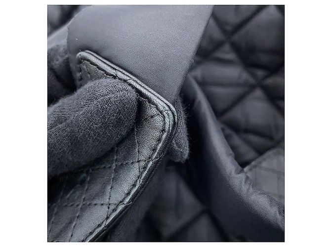 Sac à dos Chanel Matelassé Coco Mark Cocoon Noir - vue 12