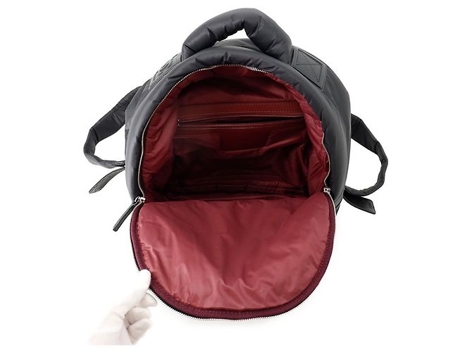 Sac à dos Chanel Matelassé Coco Mark Cocoon Noir - vue 4