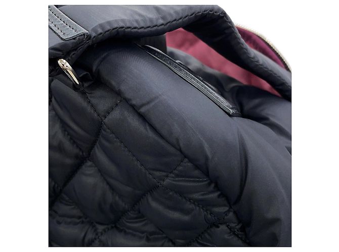 Sac à dos Chanel Matelassé Coco Mark Cocoon Noir - vue 6