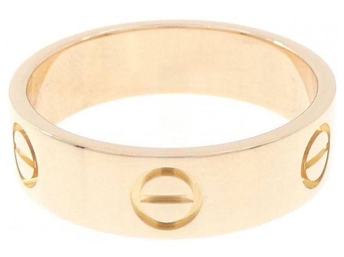 Anello Cartier Love in oro rosa - vista 2