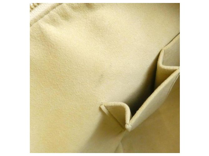 Borsa Louis Vuitton Damier Azur Saleya PM Bianco Blu - vista 8