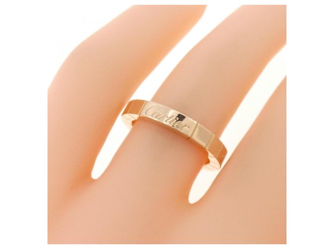 Anello Cartier Lanieres in Oro Rosa 18K - vista 3