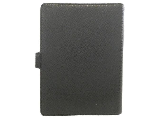 Louis Vuitton Taiga Agenda MM Organizer Grigio Grigio antracite - vista 2