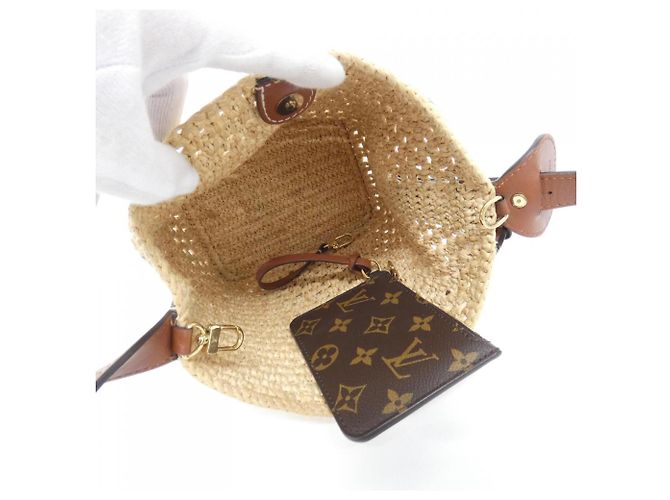 Louis Vuitton All In BB Handtasche Braun Beige - Ansicht 9
