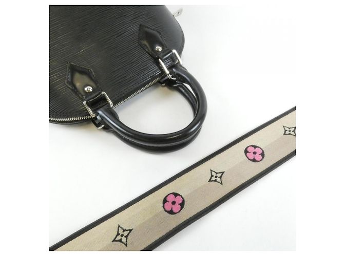 Borsa Louis Vuitton Epi Alma BB Nero - vista 4