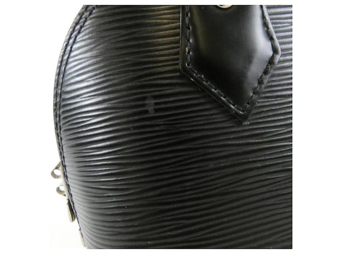 Borsa Louis Vuitton Epi Alma BB Nero - vista 8