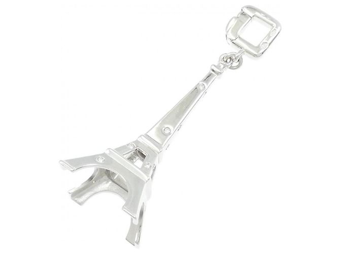 Pendente Charm Torre Eiffel Louis Vuitton D'oro - vista 2