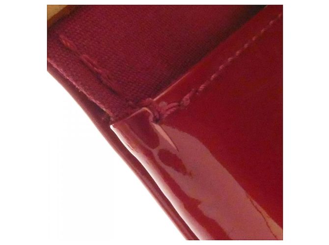 Borsa Louis Vuitton Vernis Roxbury Drive Rosso - vista 5