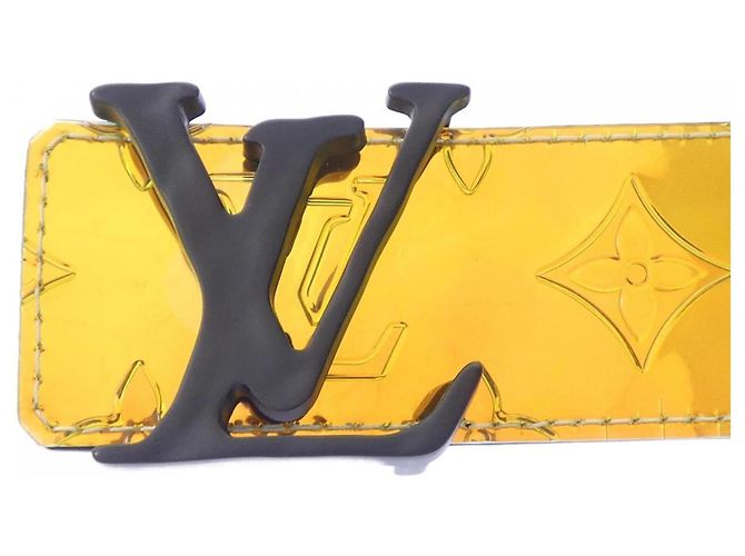 Louis Vuitton Prism Ceinture 40mm Reversible Belt Verde Arancione Giallo - vista 2