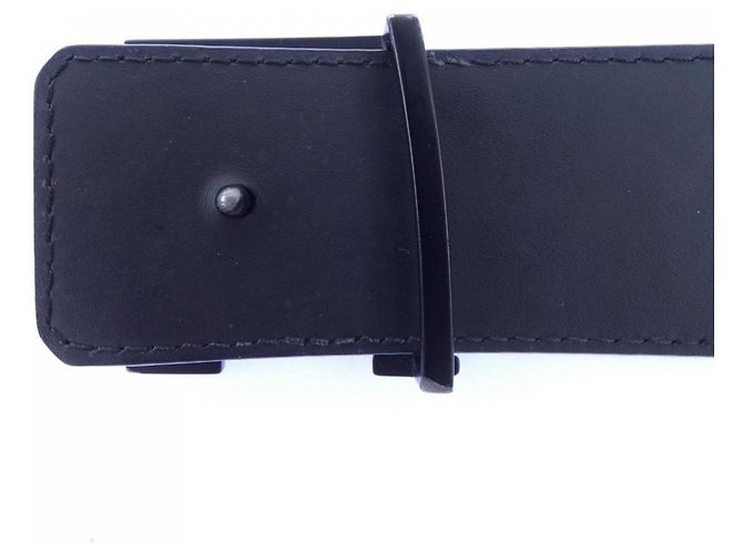 Louis Vuitton LV Initials 40mm Wendelgürtel Schwarz - Ansicht 3
