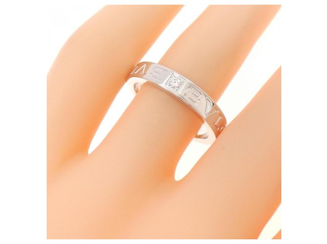 Bulgari Bvlgari B.zero1 Ring aus Weißgold und Diamanten Golden - Ansicht 4