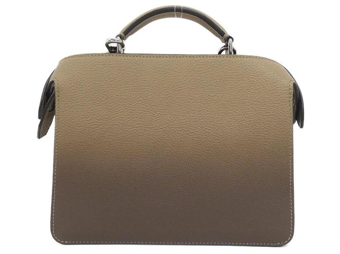 Borsa Fendi Peekaboo I See You Small Marrone - vista 2