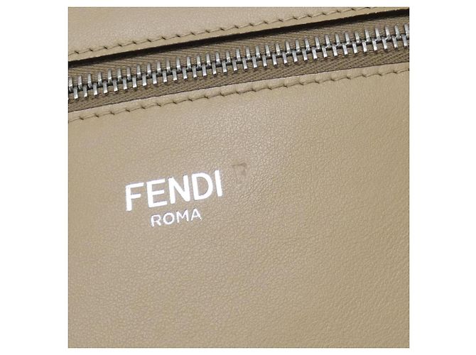 Borsa Fendi Peekaboo I See You Small Marrone - vista 8