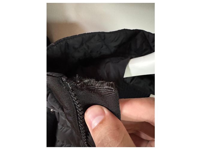 Giacca Ibrida Moncler Nera Piumino e Maglia Nero - vista 6
