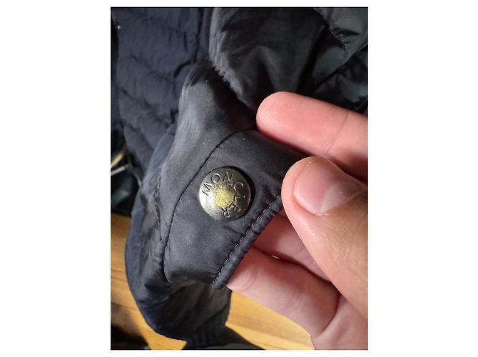 Giacca Ibrida Moncler Nera Piumino e Maglia Nero - vista 8
