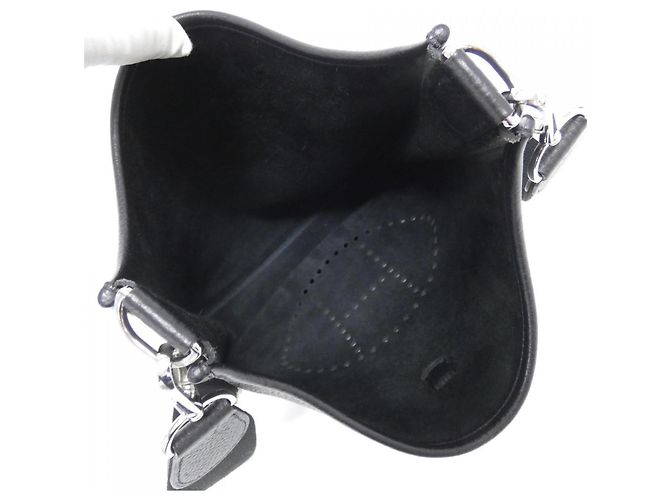Hermès Hermes Evelyne 3 PM Schultertasche Schwarz - Ansicht 10