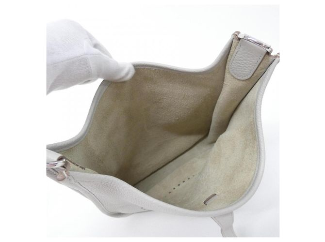 Hermès Hermes Evelyne 3 PM Schultertasche Beige - Ansicht 8