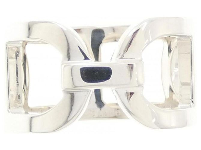Ring Anello Hermès Ever Chaine d'Ancre Argento - vista 2