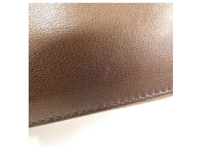 Hermès Cartera bi-fold Hermes Azap Classic Castaño - vista 5