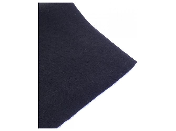 Hermès Stola Hermes in seta e cashmere Nero - vista 2