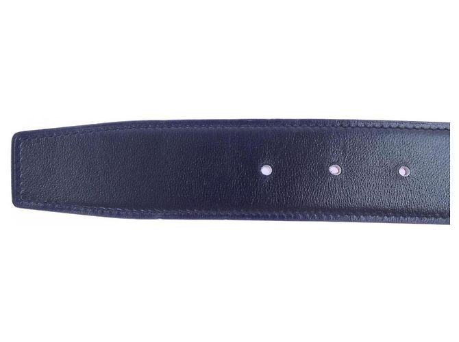 Hermès Cintura reversibile Hermes Tonight 38mm Nero Arancione - vista 4
