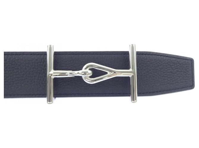 Hermès Hermes Jumbo 38mm Wendelgürtel Schwarz - Ansicht 2