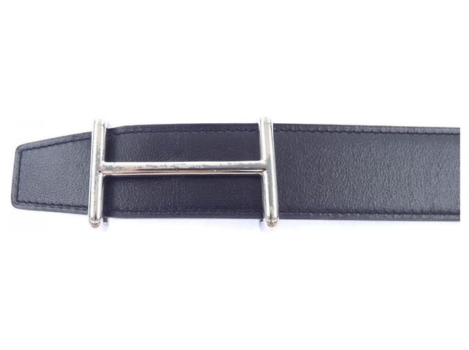 Hermès Hermes Idem 32mm Reversible Belt Black - view 2