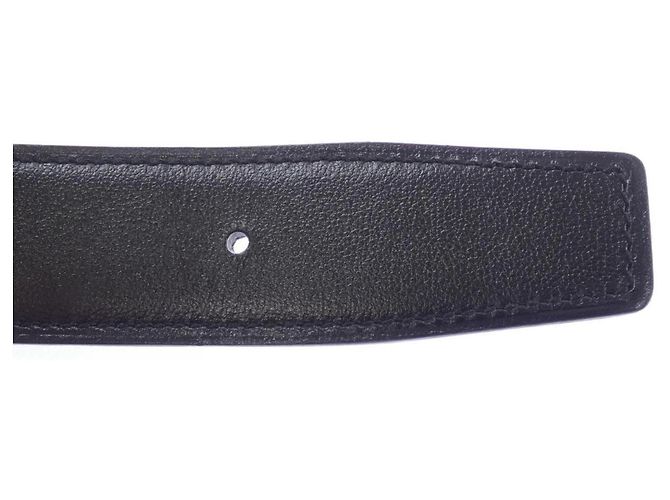 Hermès Cintura reversibile Hermes 32mm Marrone Nero - vista 3