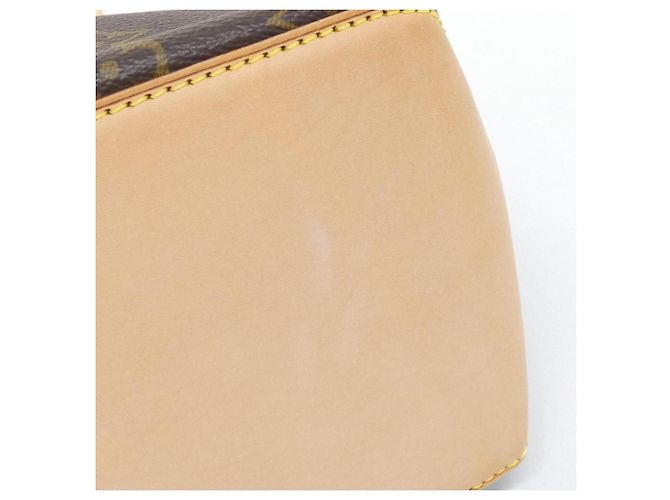 Borsa Louis Vuitton Monogram Cabas Piano Marrone - vista 3