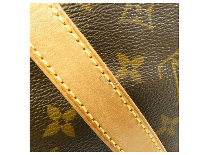 Borsa a tracolla Louis Vuitton Monogram Saumur Marrone - vista 4
