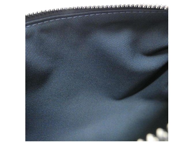 Borsa Boston Louis Vuitton Monogram Wash Keepall Bandoulière 25cm Blu - vista 5