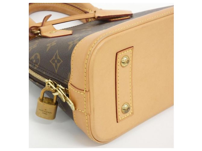 Louis Vuitton Monogram Alma BB Handtasche Braun - Ansicht 2